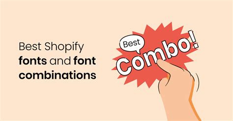 best fonts for shopify store.